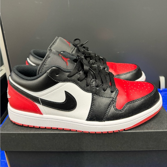 Jordan Other - Size 10.5 - Jordan 1 Low Bred Toe 2.0-worn 1X